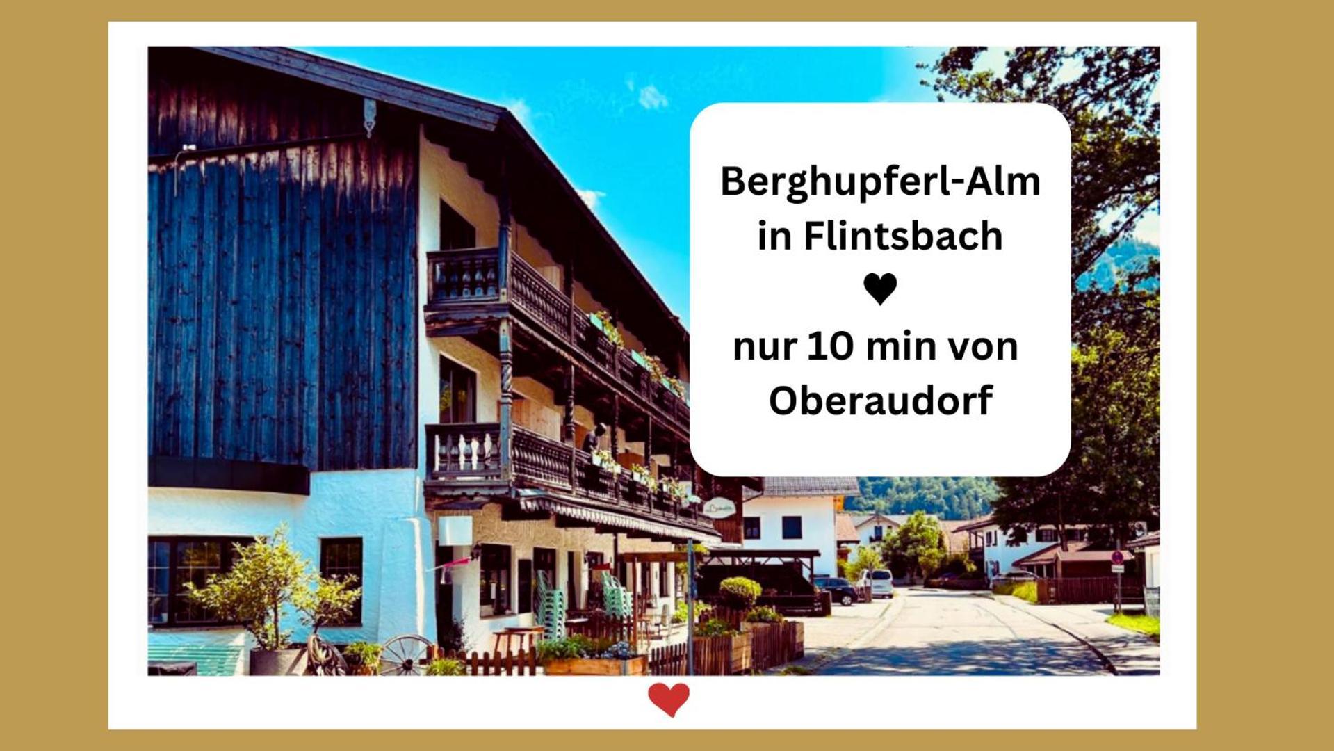 Berghupferl-Alm - Do Legst Di Nieda Flintsbach Exterior foto